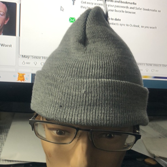 24/7 Life Plain Beanie Unisex Wind Resistant Winter Beanies Hats Size One(New) - Picture 7 of 11